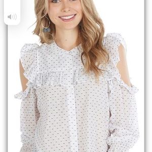 Mud pie blouse— never worn!